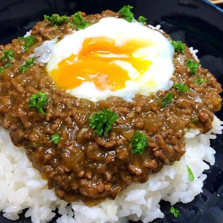 野菜たっぷり！キーマカレー